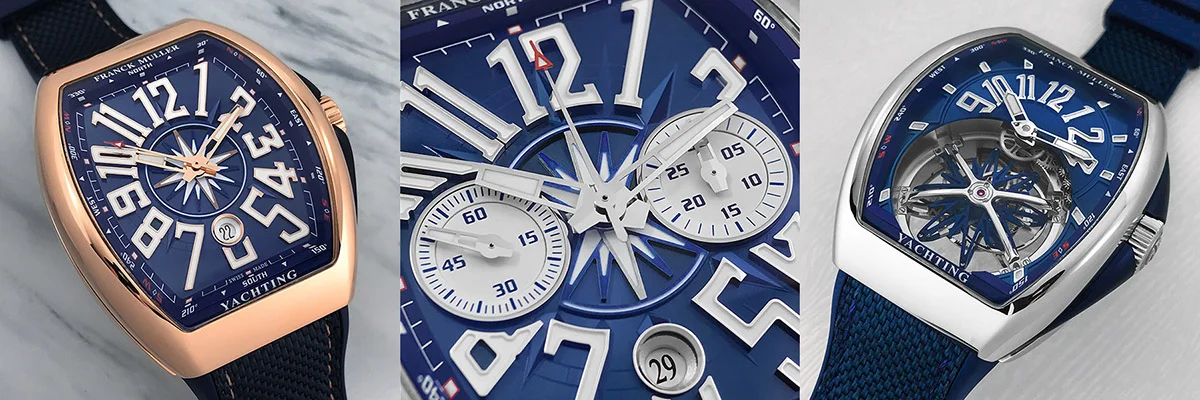 The Vanguard Yachting collection features a range of complications.