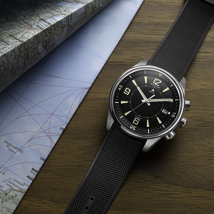 Offered in a limited edition of 1,000 pieces, the Polaris Memovox has an alarm function like the original model introduced 50 years ago.