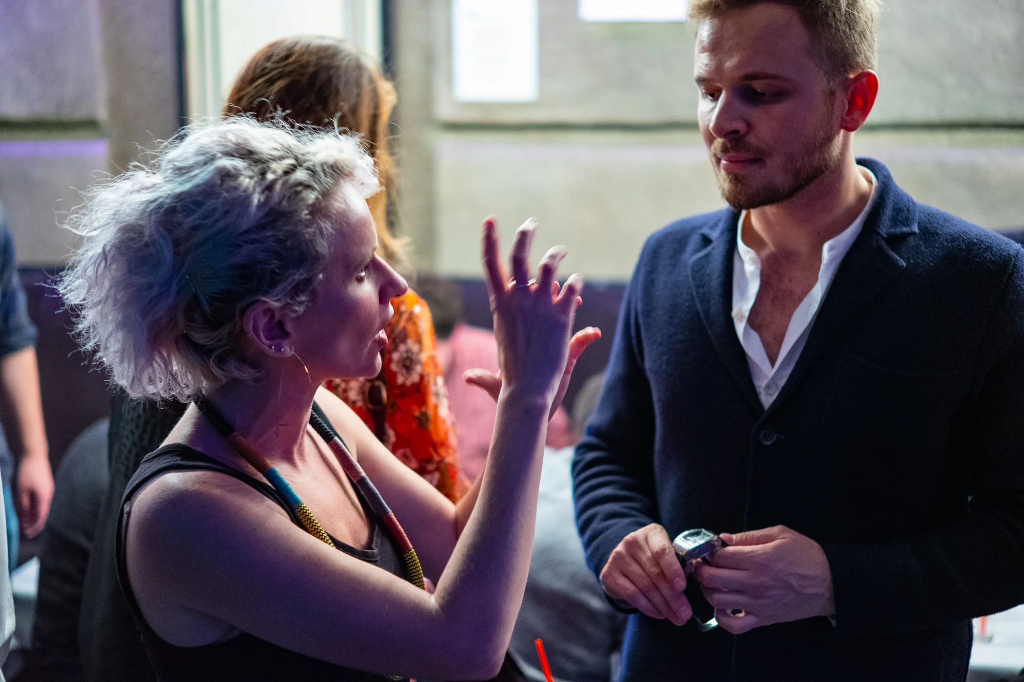 Photo by Atom Moore (Fiona Kruger and Rexhep Rexhepi)