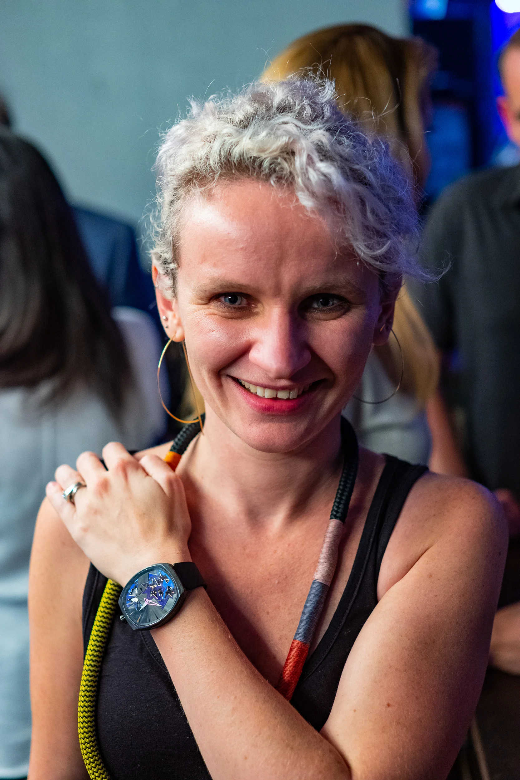 Fiona Krüger wearing the Entropy I from the Chaos Collection