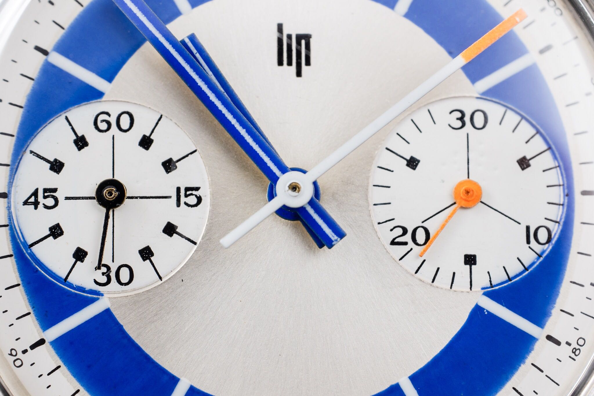 Macro Monday: LIP "Paul Newman" Chronograph