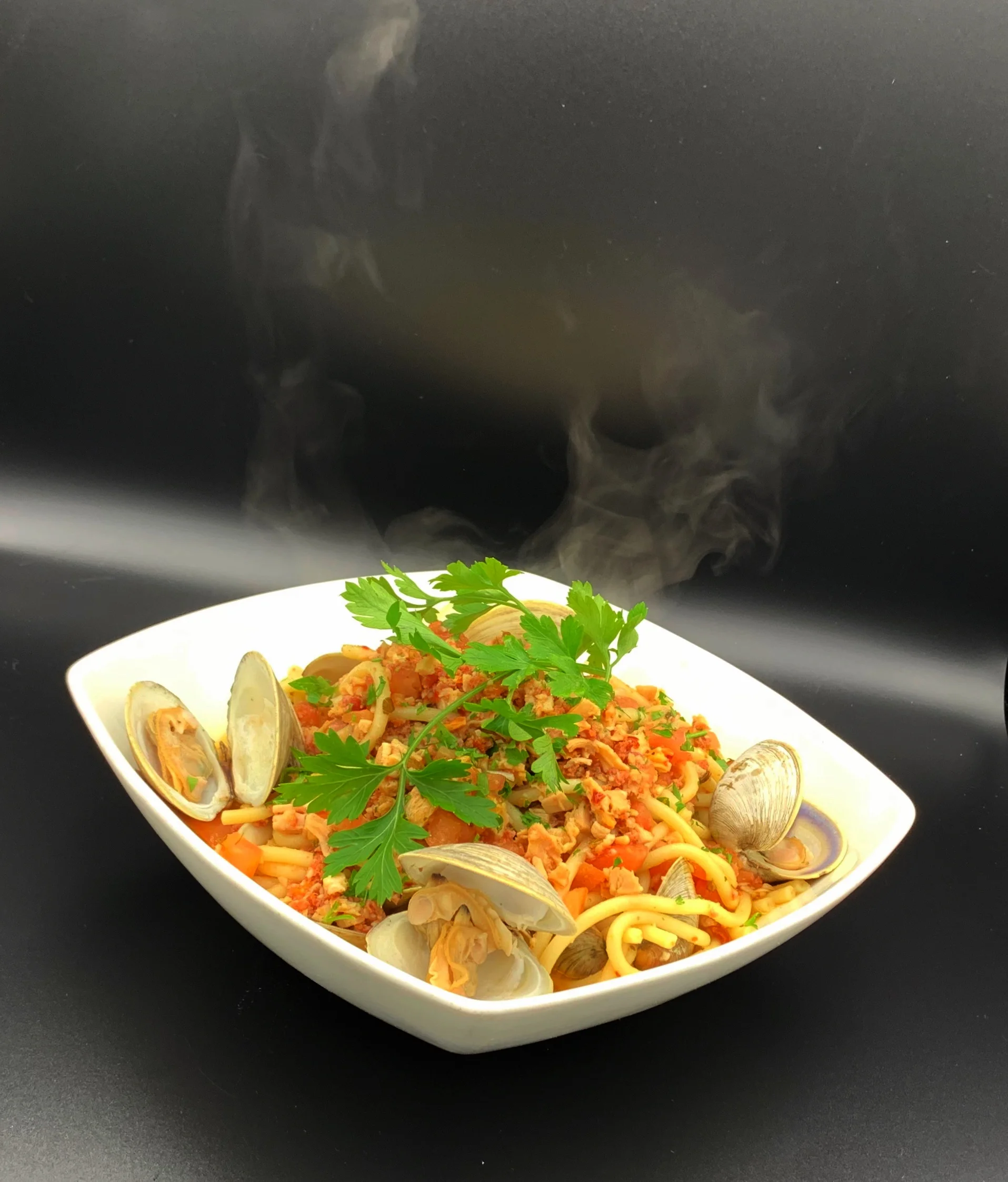 Bucatini and Clams