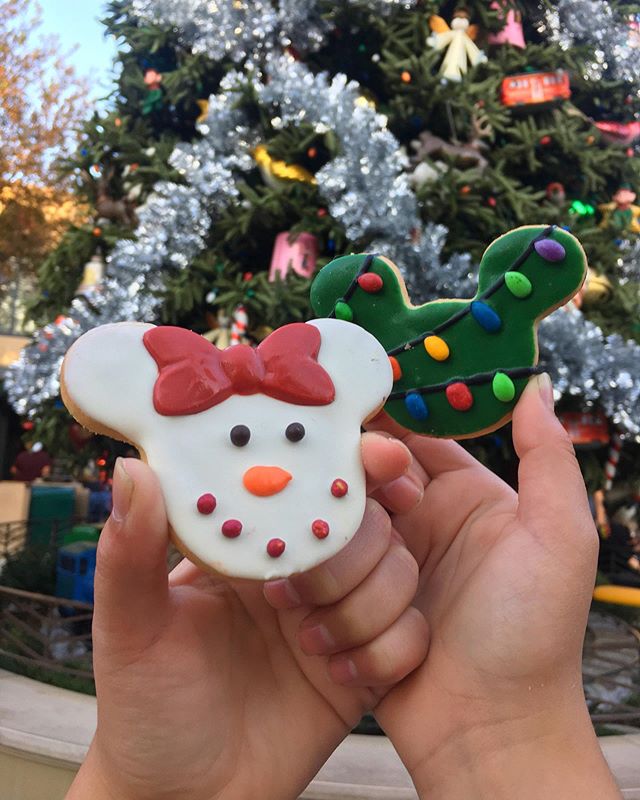All this rain 🌧 calls for cookies and hot chocolate! 😋 ☕️ 🍪 You&rsquo;ve got to try these super awesome sugar cookies from this season&rsquo;s Festival of Holidays! I could really go for some right now! 😰 Mickey-shaped cookies always taste better