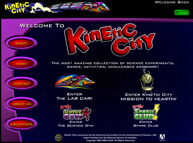 Kinetic City Games