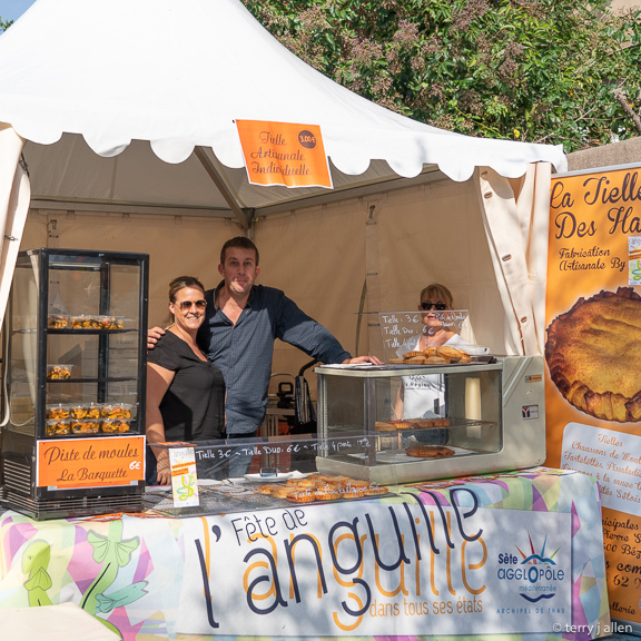 Food sellers at fete