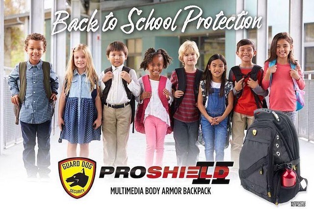 Bulletproof children&rsquo;s backpack. Along with &ldquo;thoughts and prayers&rdquo; this is the best an oligarchy will do to protect its most vulnerable.  As the bump-stocked assault rifles ring out on the playground you can rest easy that your litt