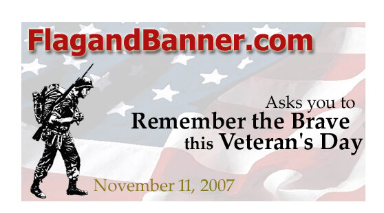 Veterans Day Website Ad