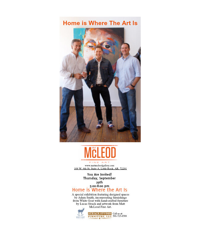 Home is Where The Art is Website Advertisement