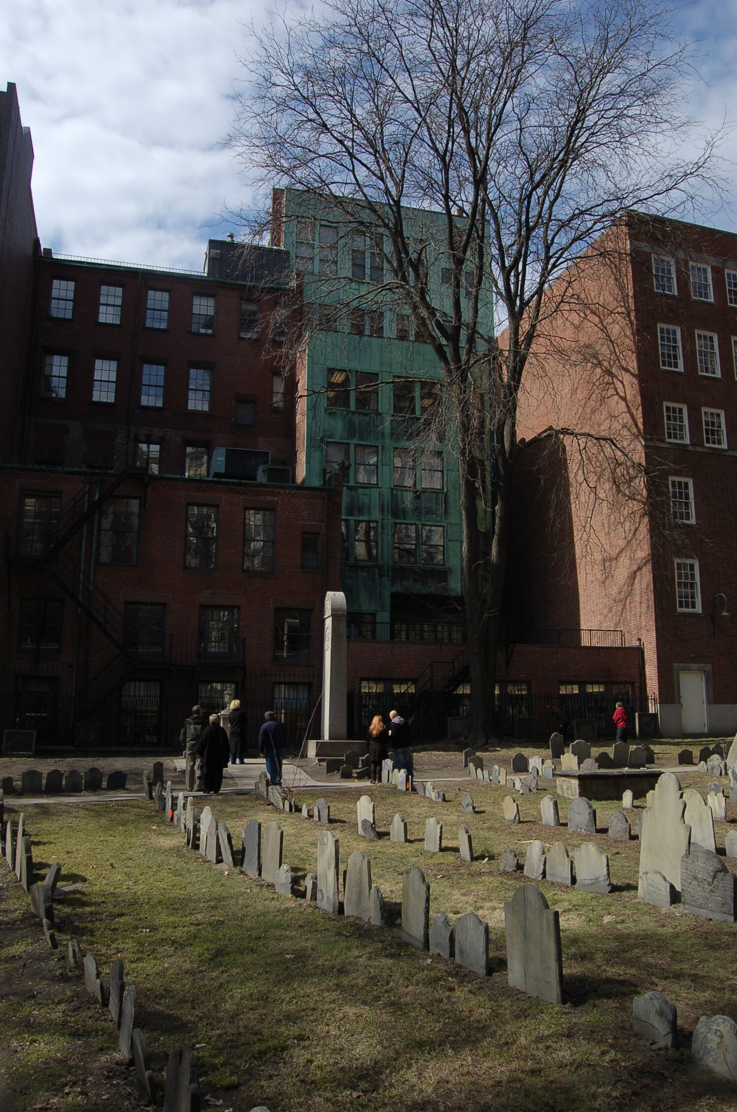 Boston Gravesite by Carrie Crocker