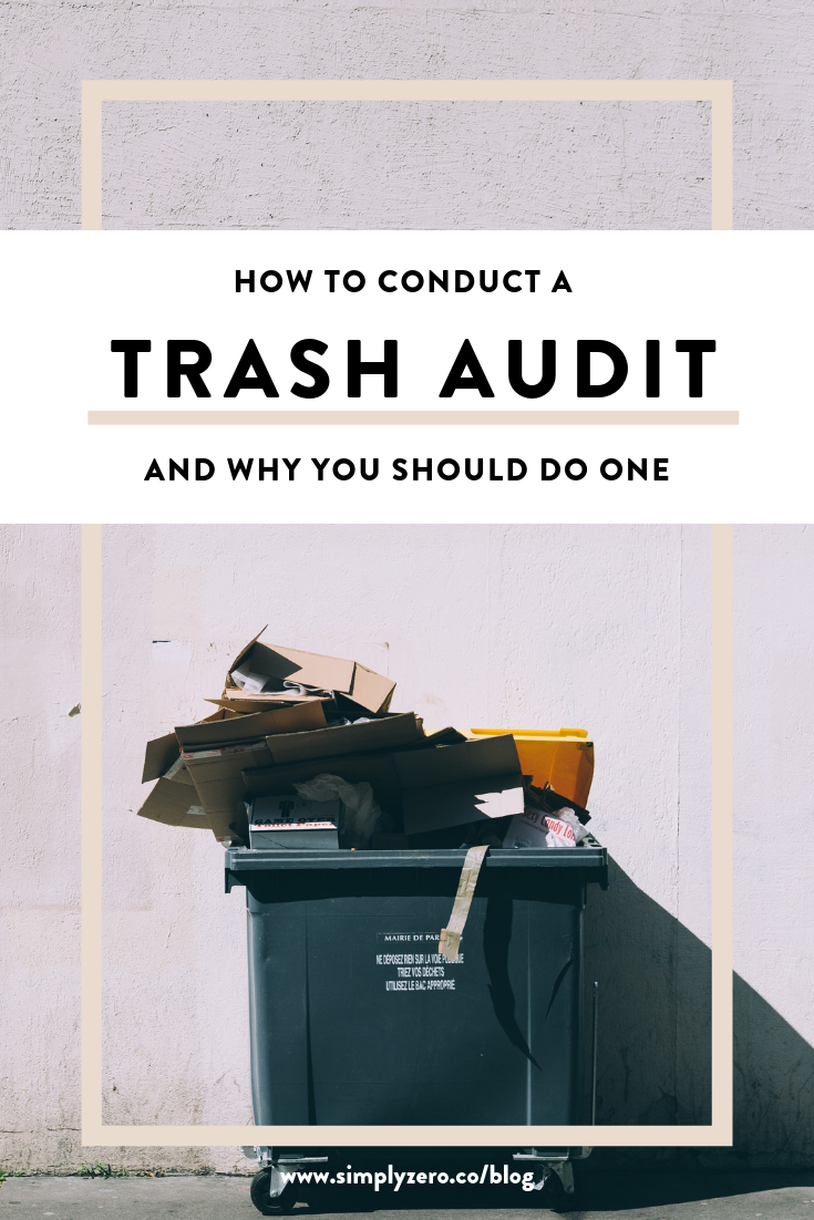 how to conduct a trash audit by simply zero