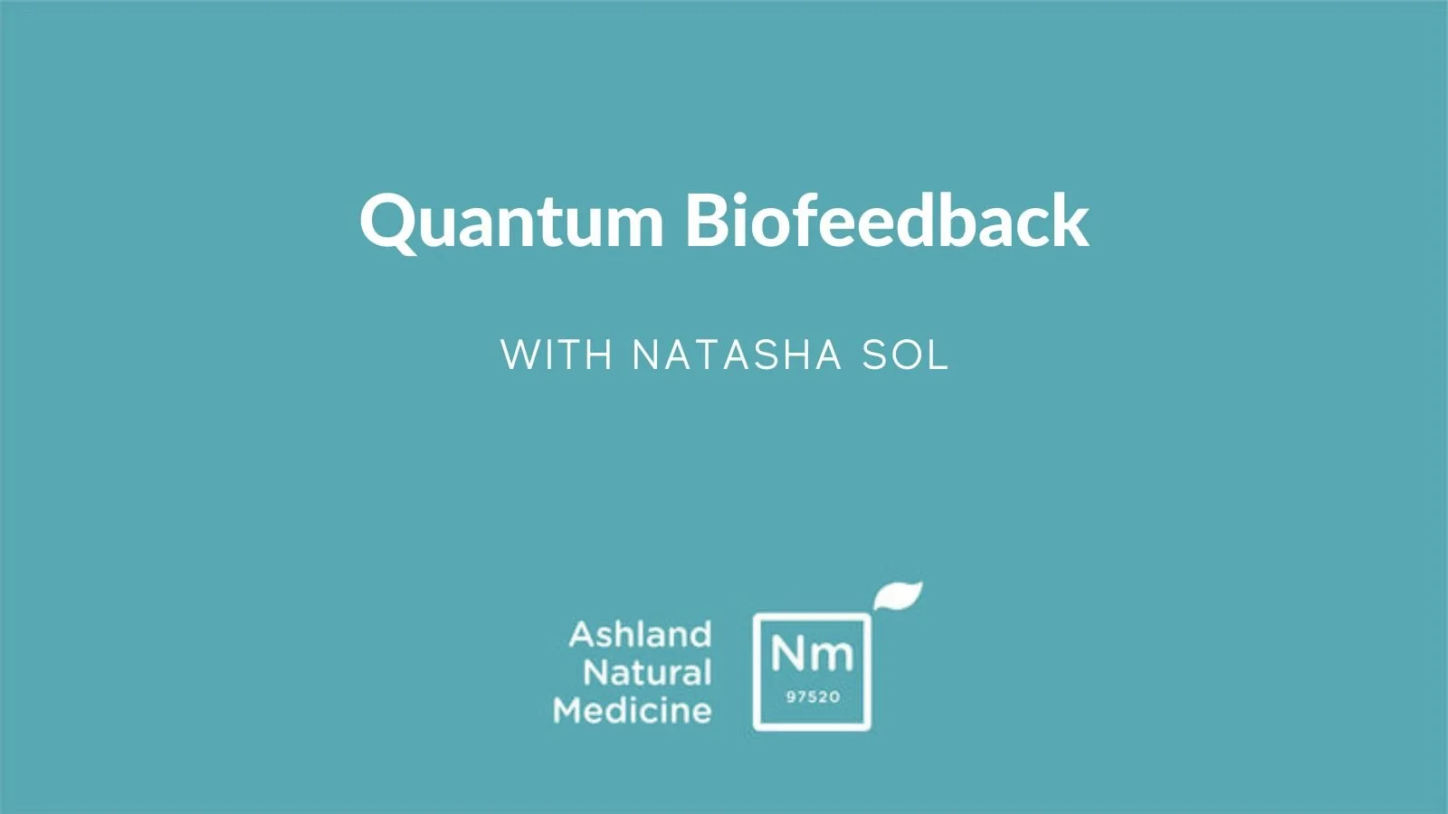 What is Quantum Biofeedback?