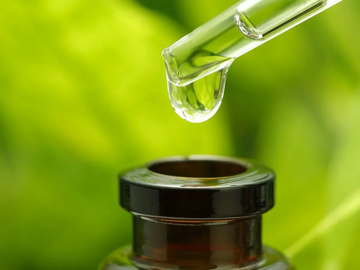 a drop of medicine