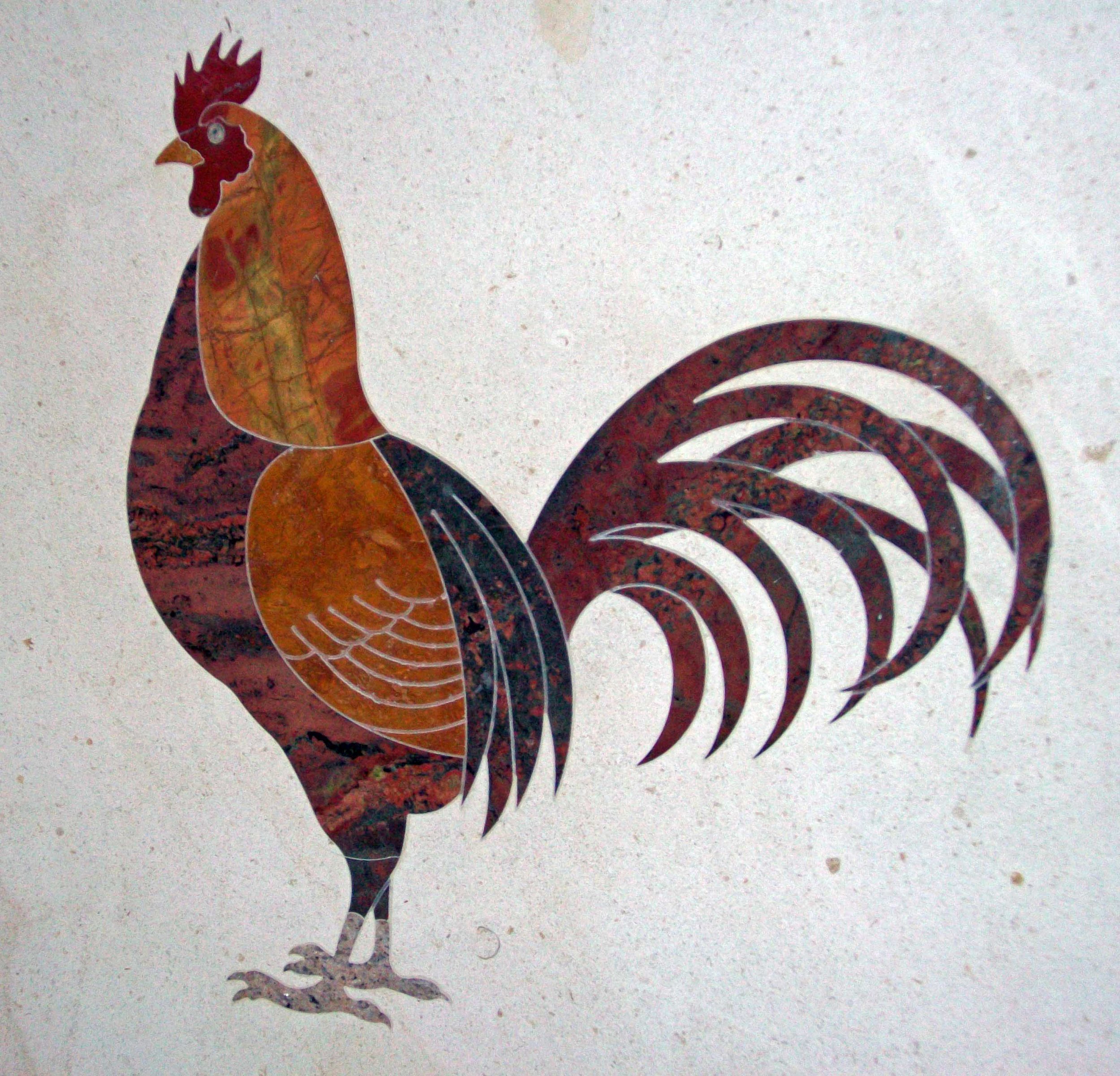 Water Jet cut- Stone Rooster Inlay.jpg