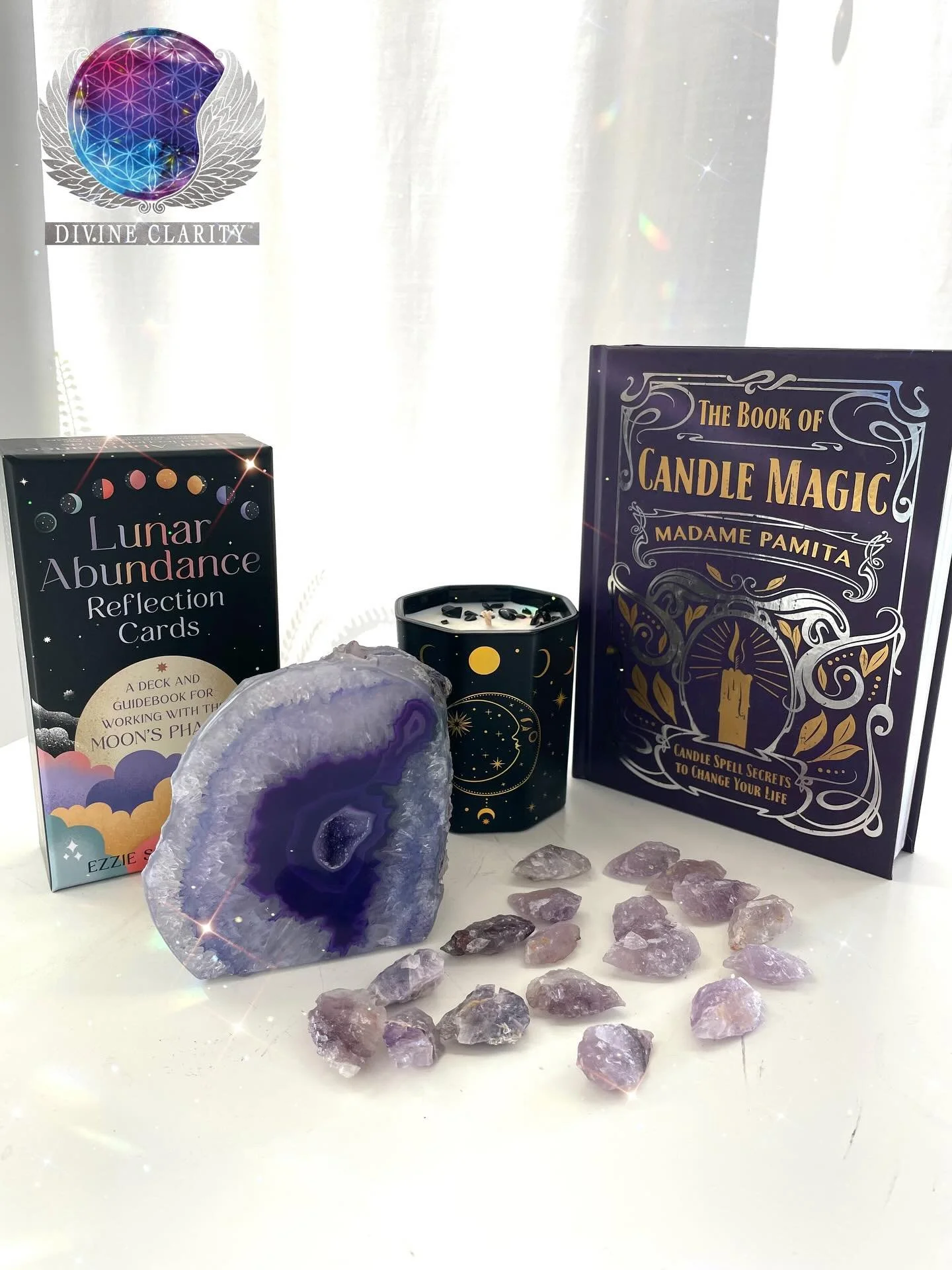 Whether you&rsquo;re advanced or a beginner, Divine Clarity has something for everyone 🔮💜💫

🔮 We&rsquo;re open 10am - 6pm today! Come stop by our shop at 2071 Portage Avenue and check out all our new magical goodies we have to offer! 🔮

✨We also