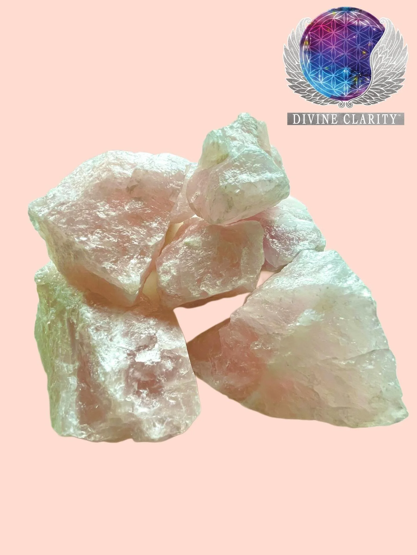 We have these beautiful raw rose quartz chunks are in stock right now!!

These large specimens are selling for an irresistibly good price, so don&rsquo;t miss out! 
Come see them today from 9AM-5PM!!

Our online store is open 24/7 at https://divinecl