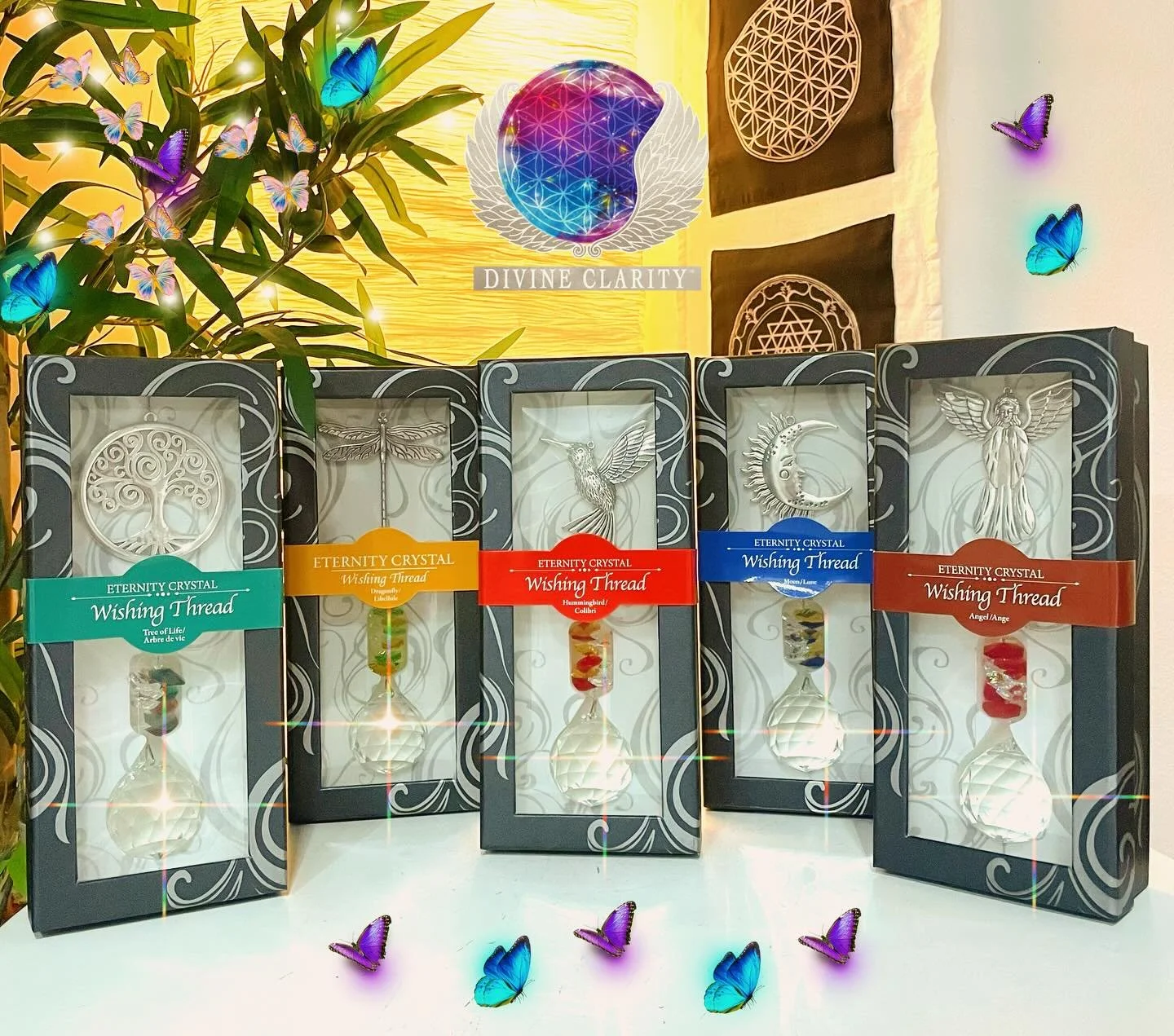 🔮 We&rsquo;re open 10am - 6pm today! Come stop by our shop at 2071 Portage Avenue and check out all our new magical goodies we have to offer! 🔮

✨We also have an online shop: www.divineclarity.com 
Open 24/7, where you can check out everything we h