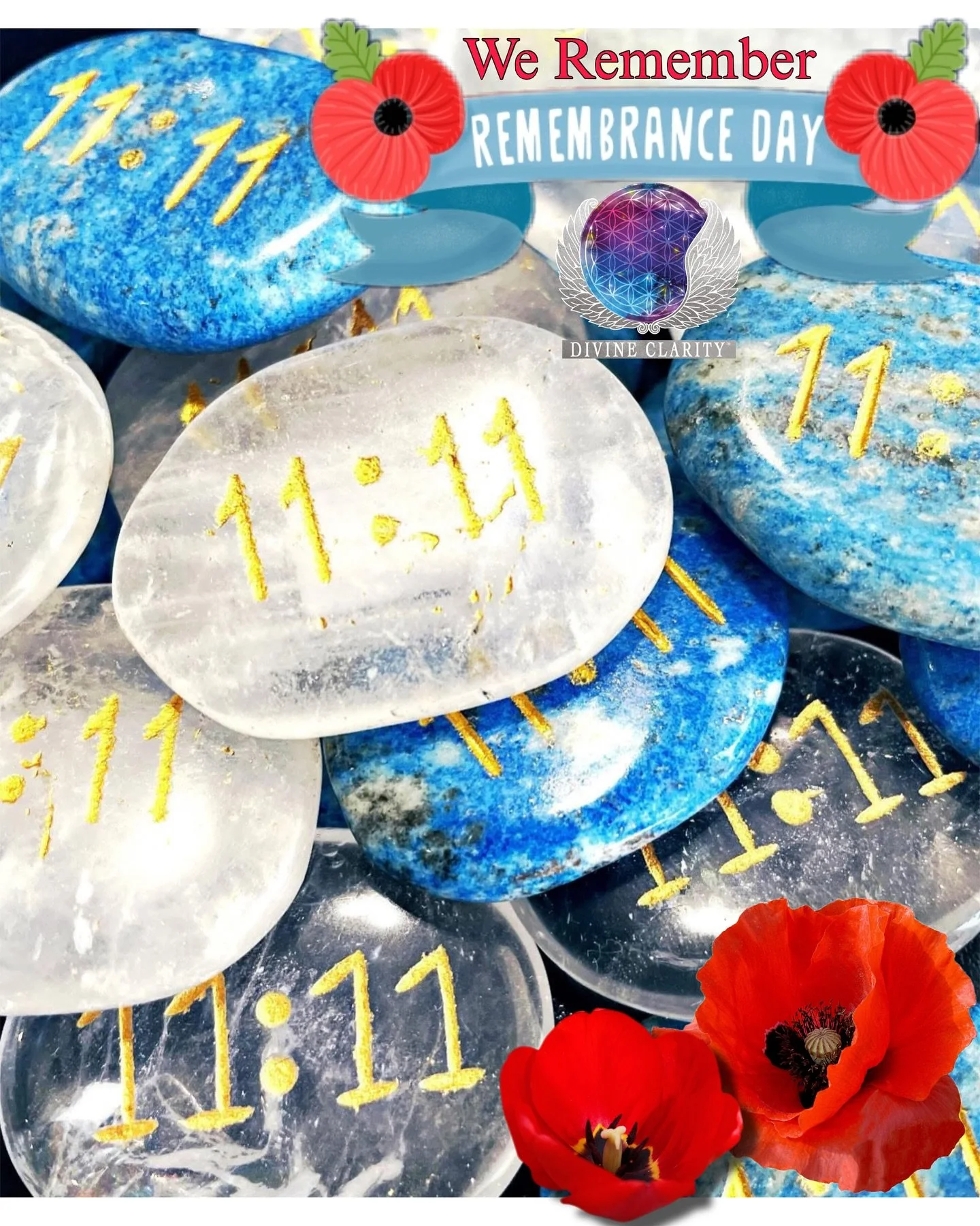 ✨ 11:11 &mdash; A Portal of Light &amp; Remembrance ✨ 

The veil is thin, the energy expansive.
Today, the 11:11 gateway invites you to awaken, align, and manifest from your soul. 🌌
As we pause in remembrance, may peace ripple through every heart ~ 