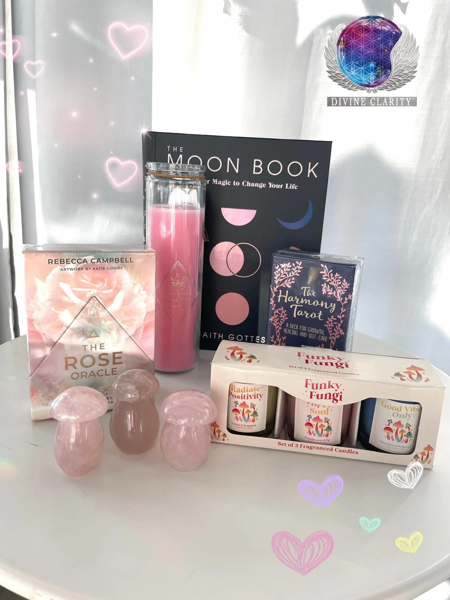 Looking to pick up some holiday gifts? Check out Divine Clarity for heartfelt and magical offerings ✨💕

🔮 We&rsquo;re open 9am - 5pm today! Come stop by our shop at 2071 Portage Avenue! 🔮

✨We also have an online shop: www.divineclarity.com 
Open 