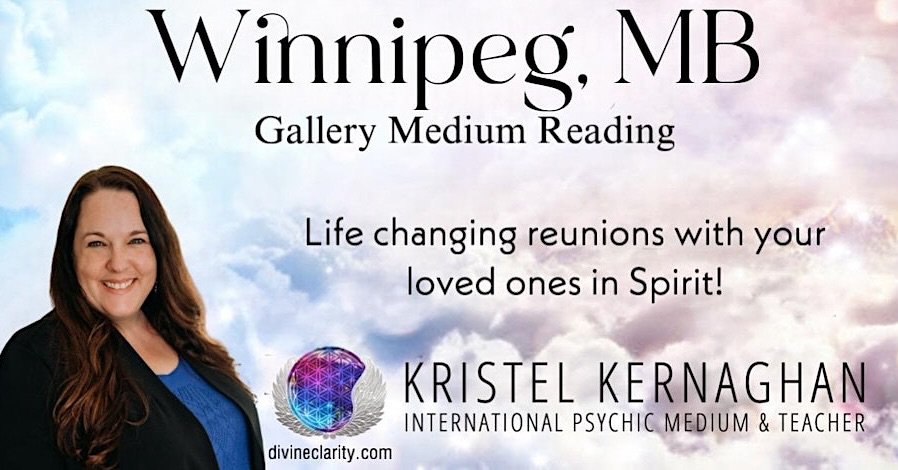 ✨ Only 7 tickets left! ✨Join Psychic Medium Kristel Kernaghan for an intimate Gallery Medium Event on Thursday, December 18th. 

This powerful evening brings comfort, connection, and evidential messages from loved ones in Spirit.

Seats are extremely