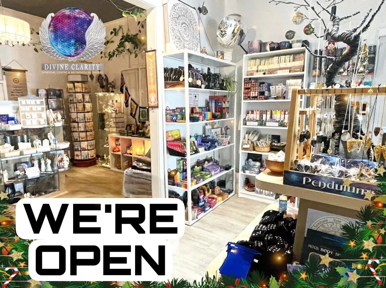 ✨ We&rsquo;re open from 9:00 AM to 9:00 PM today.

If you&rsquo;re looking for a calm, peaceful place to browse, we invite you to enjoy a tranquil, unhurried shopping experience in our serene space.

Take your time. Breathe. Browse.
We look forward t