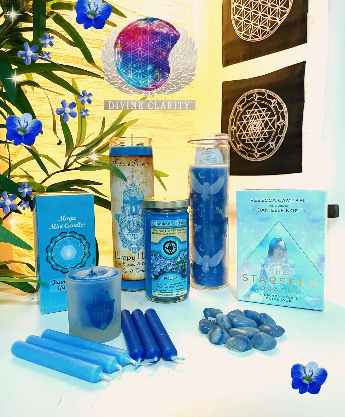Did you know that the colour blue is connected to our Throat Chakra? 🩵

The Throat Chakra is also called Vishuddha, and is located at the base of the throat 💙

The throat chakra is known to act as the body&rsquo;s communication hub. 

Come see us a