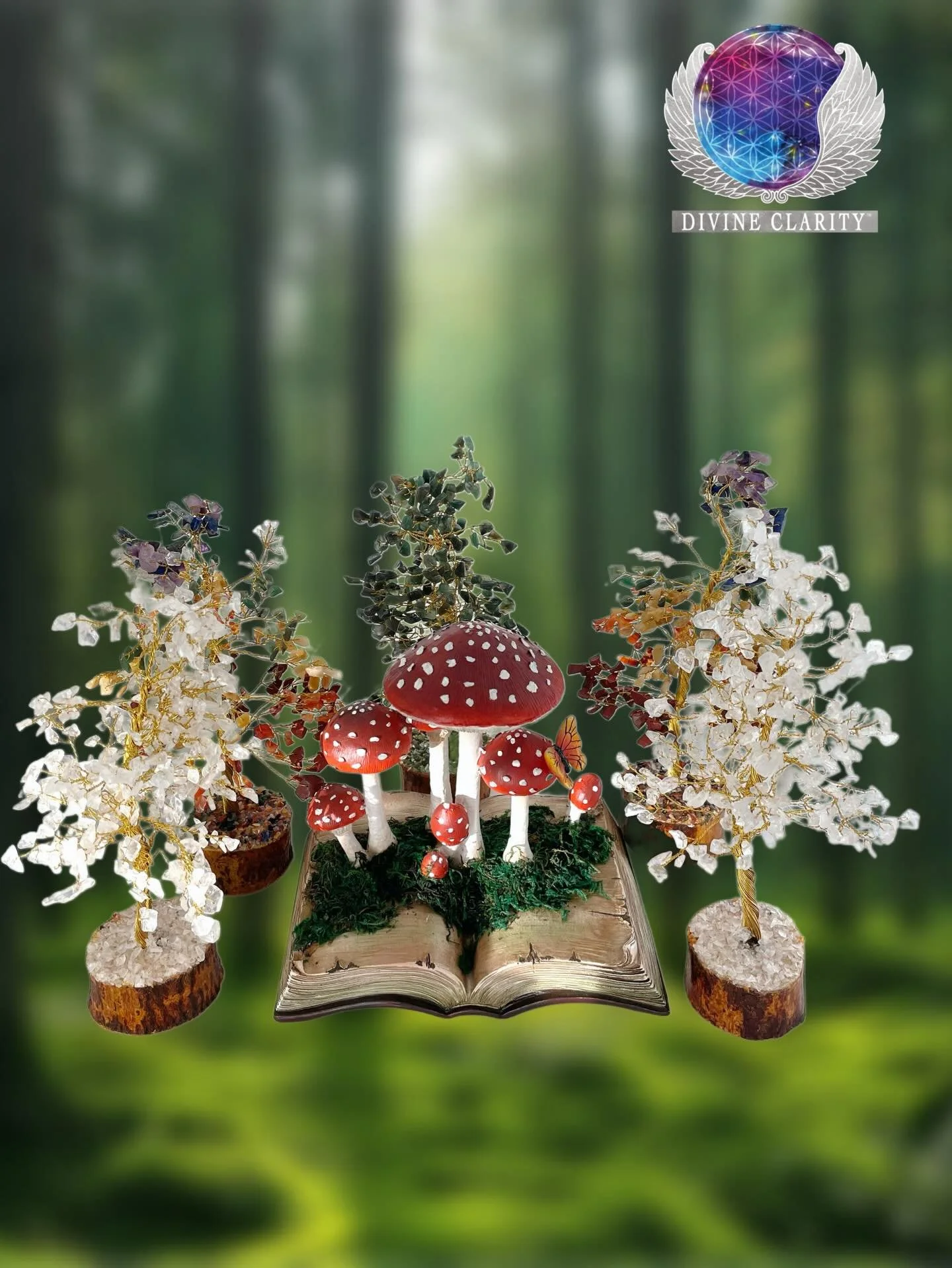 Keep the sacred energy of the forest with you even in the winter months with our different decor offerings 🌱💚

🔮 We&rsquo;re open 9am - 7pm today! Come stop by our shop at 2071 Portage Avenue and check out all our new magical goodies we have to of