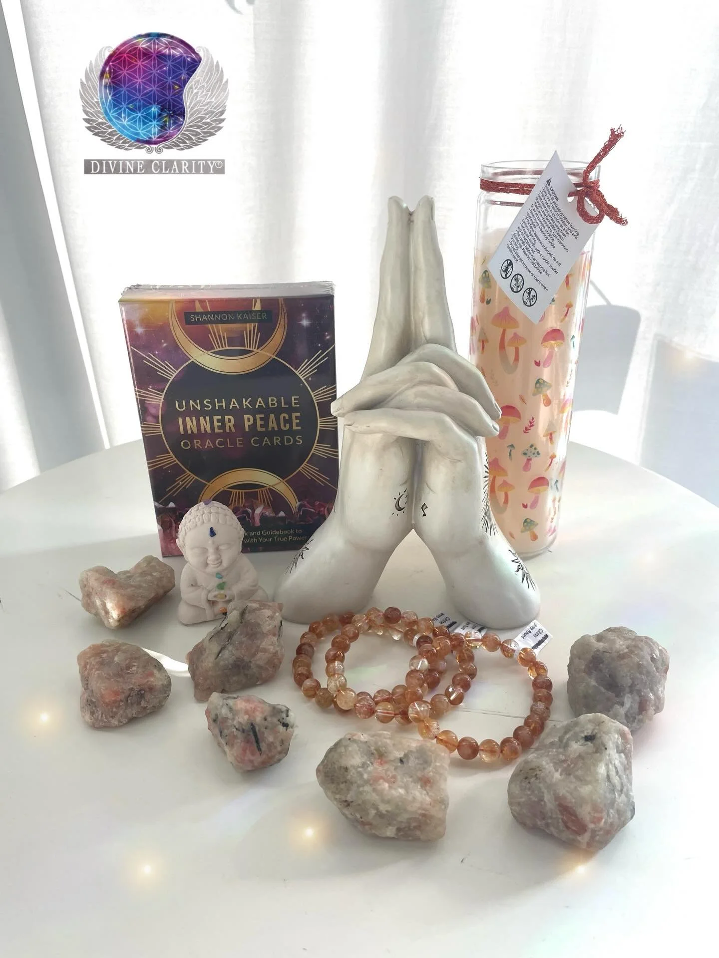 Our 10 Year Anniversary Sale is still on! Shop in store or online at www.divineclarity.com to see all the amazing product we have in stock. You can also register for workshops and services at 10% off! 💛💫⭐️