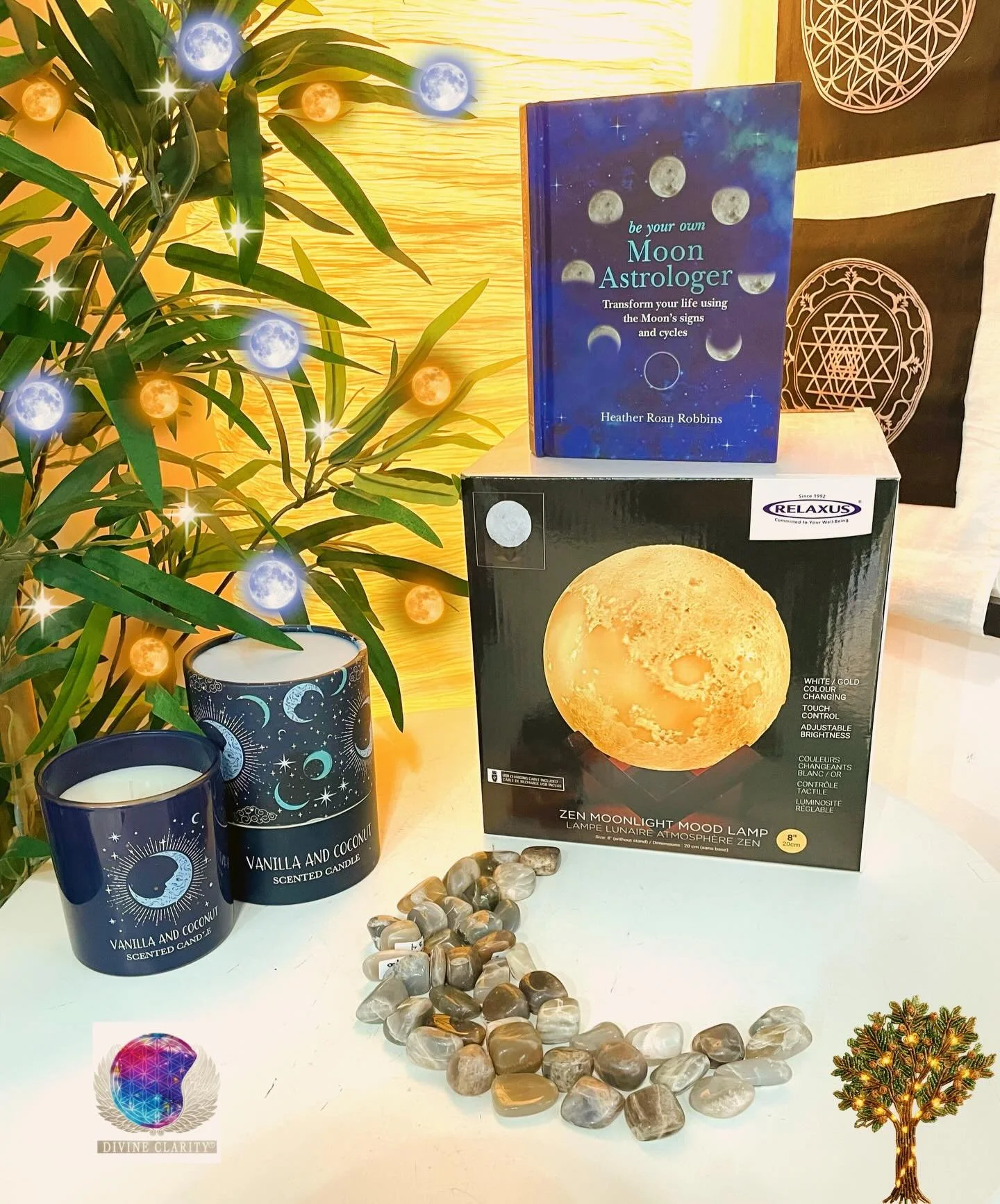 Are you ready for tomorrows full moon? 🌝 

🌙 We&rsquo;re open 10am - 6pm today! Come stop by our shop at 2071 Portage Avenue and check out all our new magical goodies we have to offer! 🌙 

✨We also have an online shop: www.divineclarity.com 
Open 