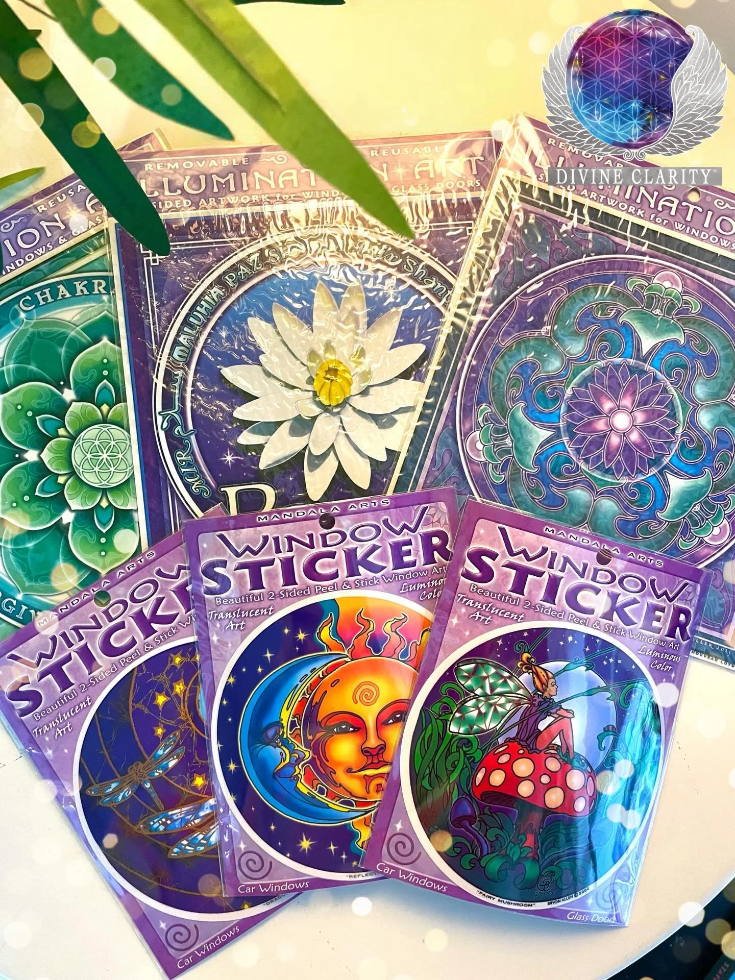 We have cute new window stickers in stock!!

Decorate your house and car with these lovely designs!

We are open from 10AM - 5PM today!

Visit us in person on shop online at https://divineclarity.shop

#divineclarity #spiritualjourney #divinelyguided