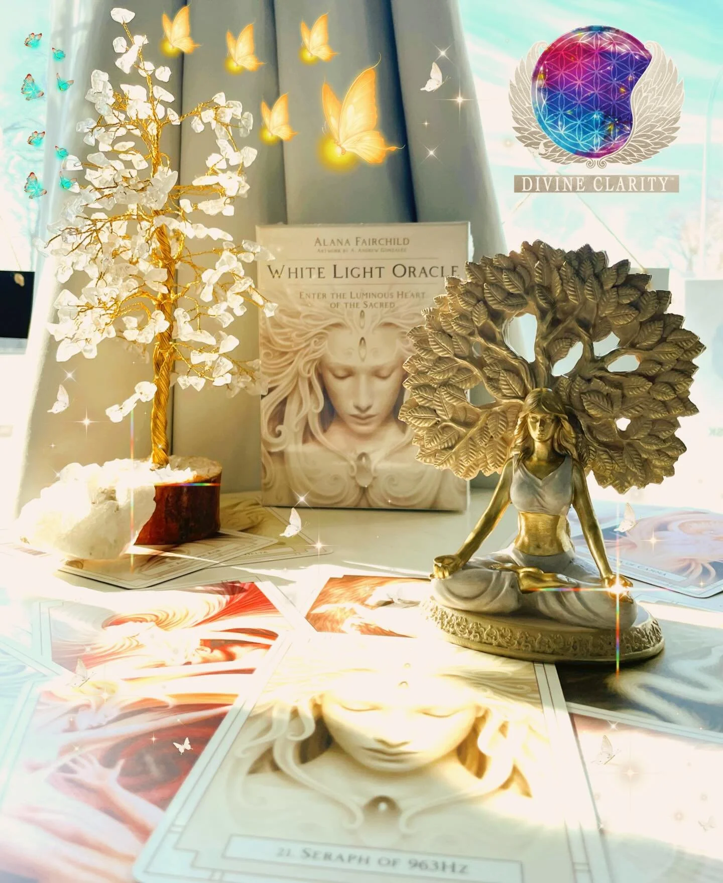 ✨🌞 Looking for some extra good vibes today? We are here today for any shopping needs you have from 10am - 6pm 🌞✨ 

✨We also have an online shop: www.divineclarity.com 
Open 24/7, where you can check out everything we have to offer including new arr