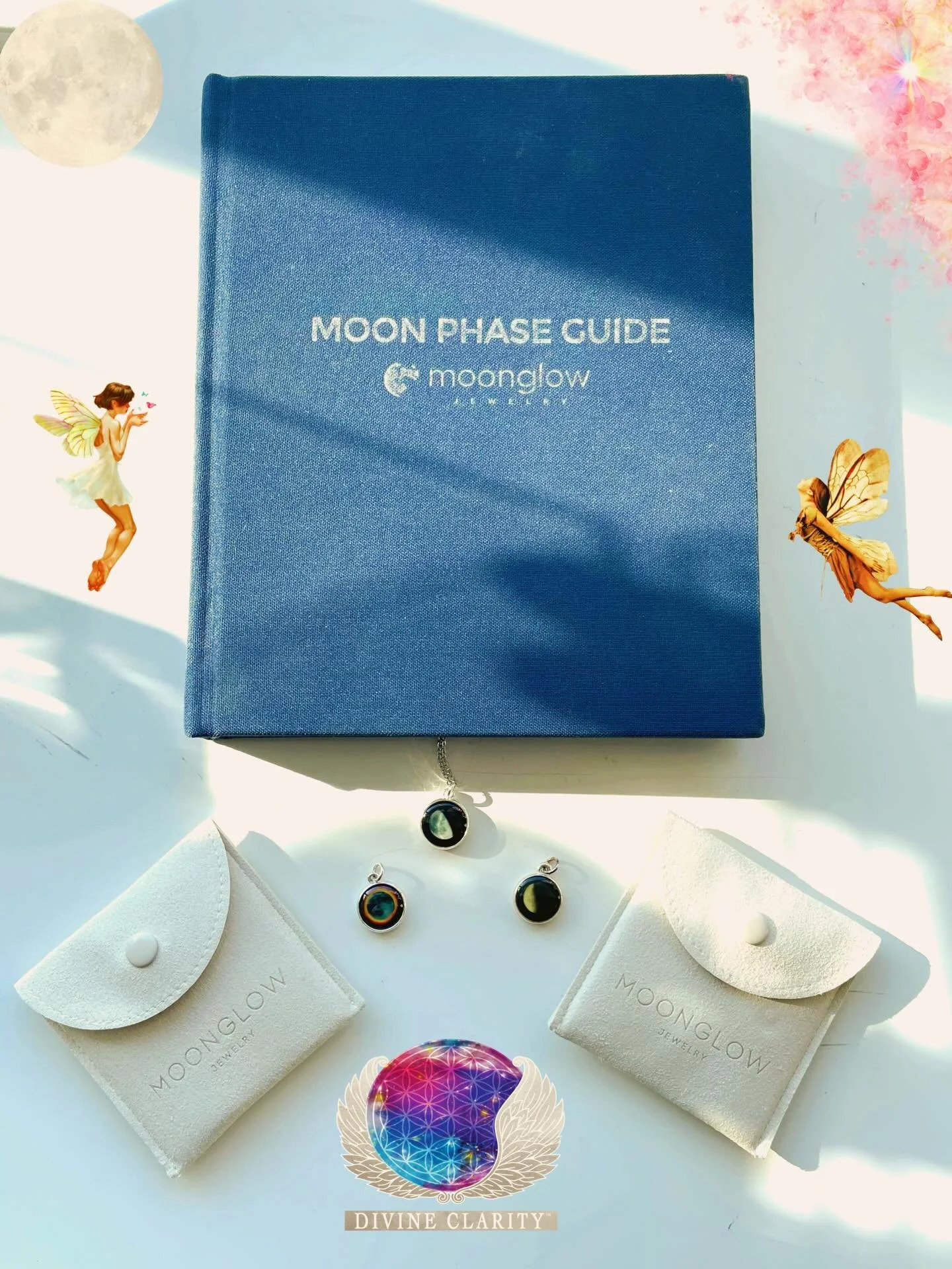 Do you know the Moon state when you were born? 🌙 

Our Moonglow necklaces are back in stock! 
Come visit us today and see what state the moon was in on your special occasion 🌖 

🌕 We&rsquo;re open 10am - 6pm today! Come stop by our shop at 2071 Po