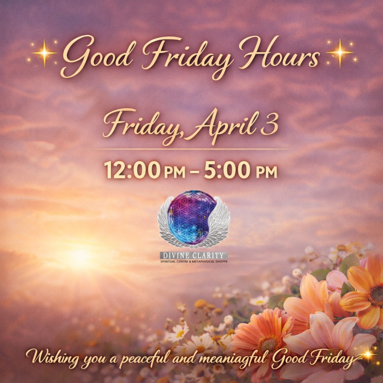 ✨ We&rsquo;re Open Today for Good Friday ✨

Join us in-store today, Friday, April 3 from 12:00 PM &ndash; 5:00 PM for in-person shopping.

Whether you&rsquo;re looking to refresh your space, find something meaningful, or simply take a peaceful moment