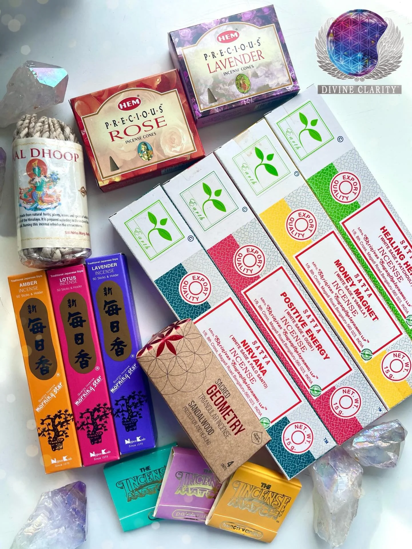 ALL incense is 20% off this weekend from April 3rd-6th!

We have a large selection in stock, from incense sticks to incense cones, rope incense, Japanese incense, incense matches and even incense triangles!!

Come check out our incense shelves today 