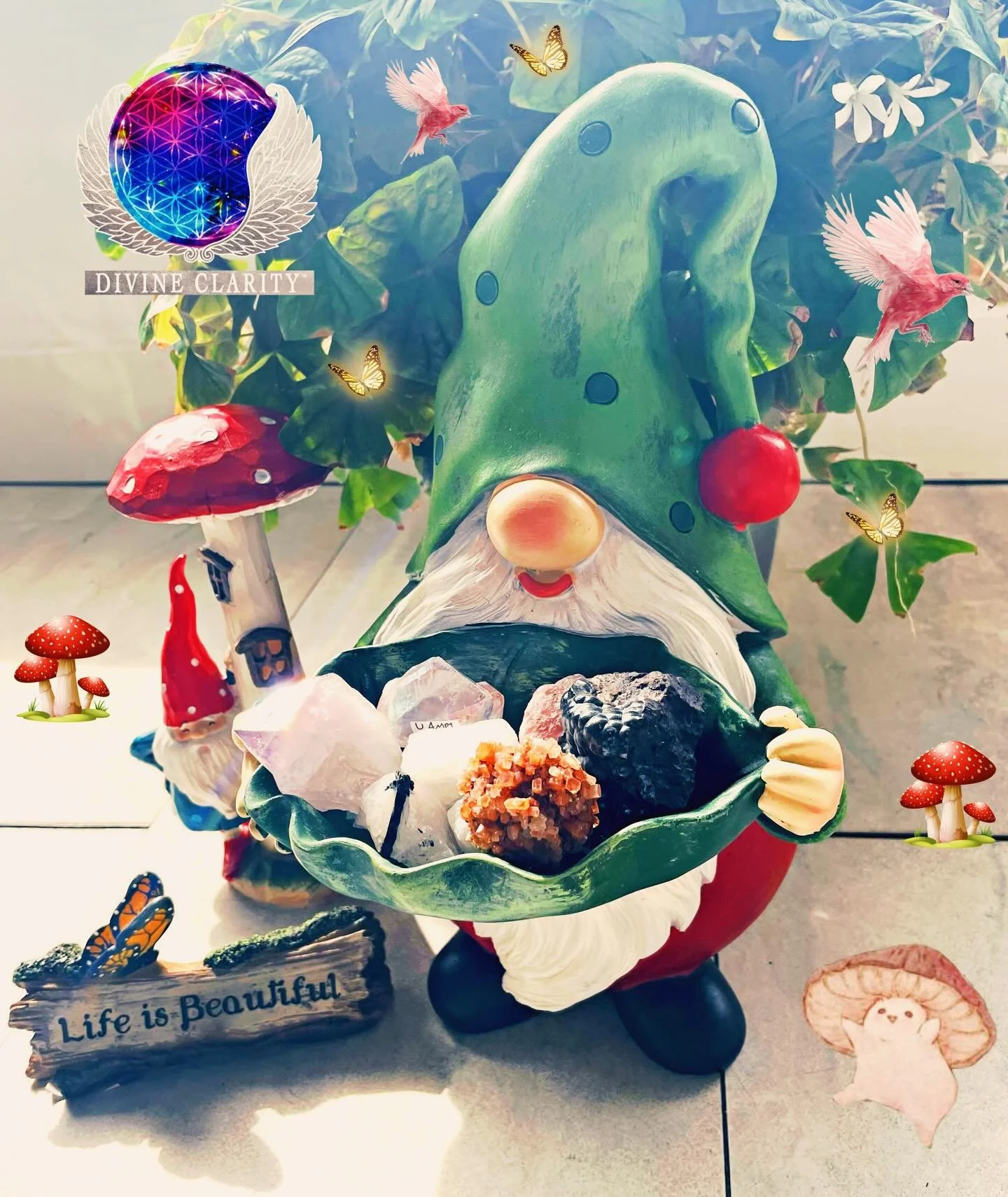 We&rsquo;re here today from 10am - 6pm for any shopping needs you have ✨🍃

From Incense and Candles to Stones and Fountains 💫

✨We also have an online shop: www.divineclarity.com 
Open 24/7, where you can check out everything we have to offer inclu