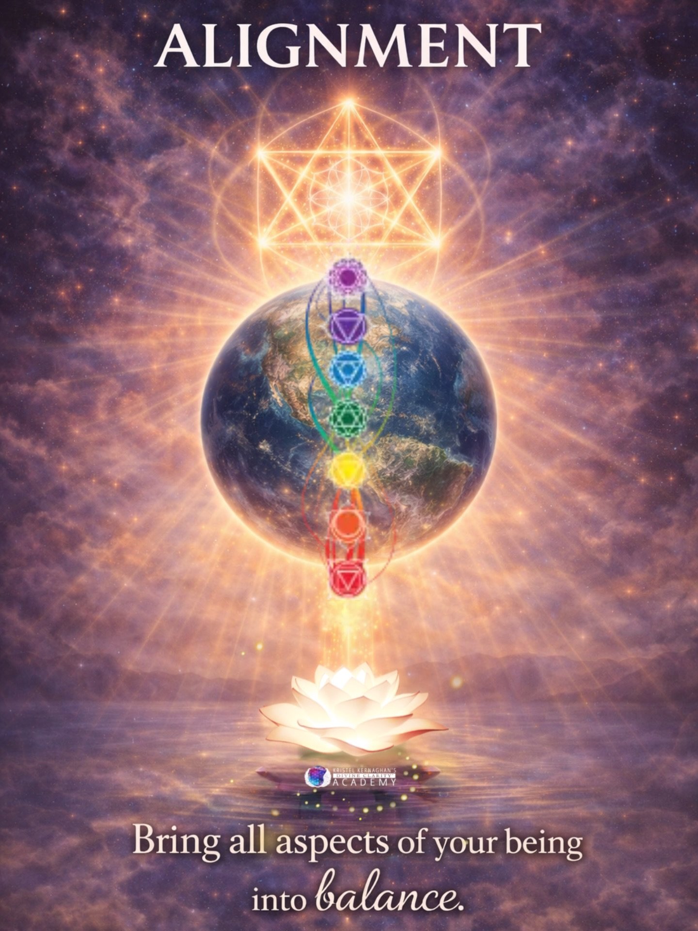 ALIGNMENT ✨ Alignment is where clarity begins.

When all aspects of your being come into balance, your mind, body, and energy move into coherence. You receive with clarity, trust with confidence, and act with certainty.

You become a clear channel fo