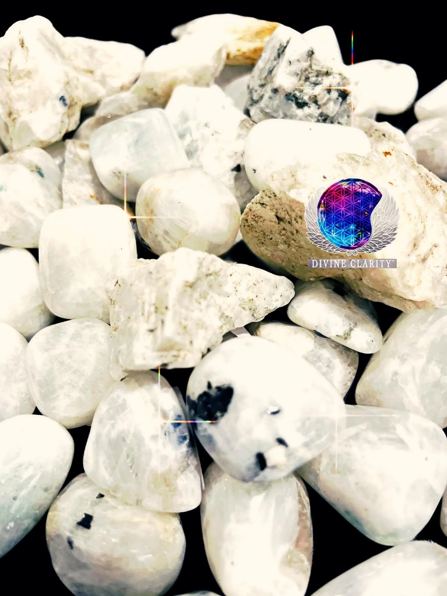 🤍🖤 CRYSTAL OF THE WEEK 🖤🤍

This weeks Crystal of the week is Rainbow Moonstone ✨

Rainbow Moonstone is known for being a calming, powerful stone. 
This stone is also called &ldquo;Stone of New Beginnings&rdquo; as it fosters Spiritual Growth. 

P