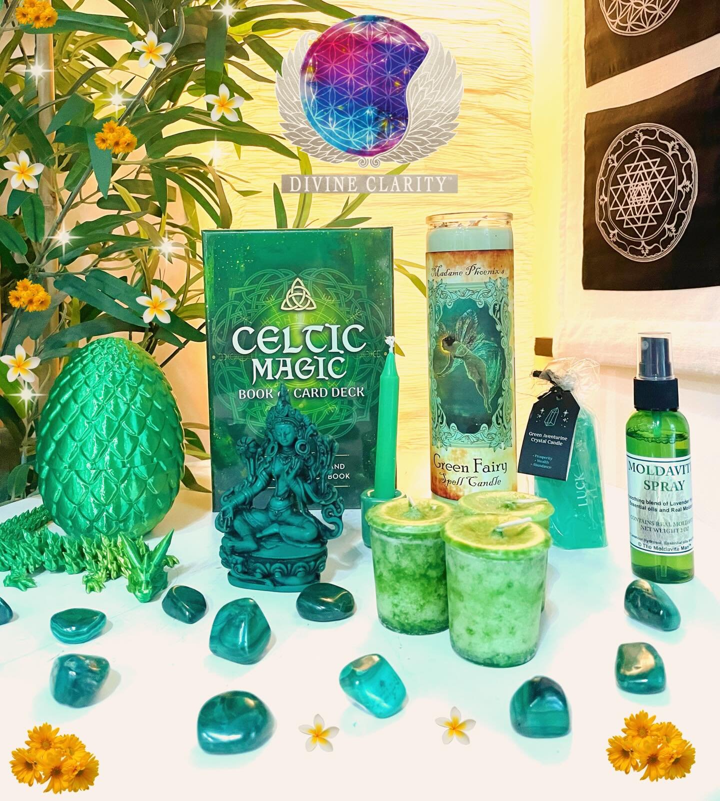 🤍💛We&rsquo;re open 10am - 6pm today! Come stop by our shop at 2071 Portage Avenue and check out all our new magical goodies we have to offer! 💛🤍

✨We also have an online shop: www.divineclarity.com 
Open 24/7, where you can check out everything w