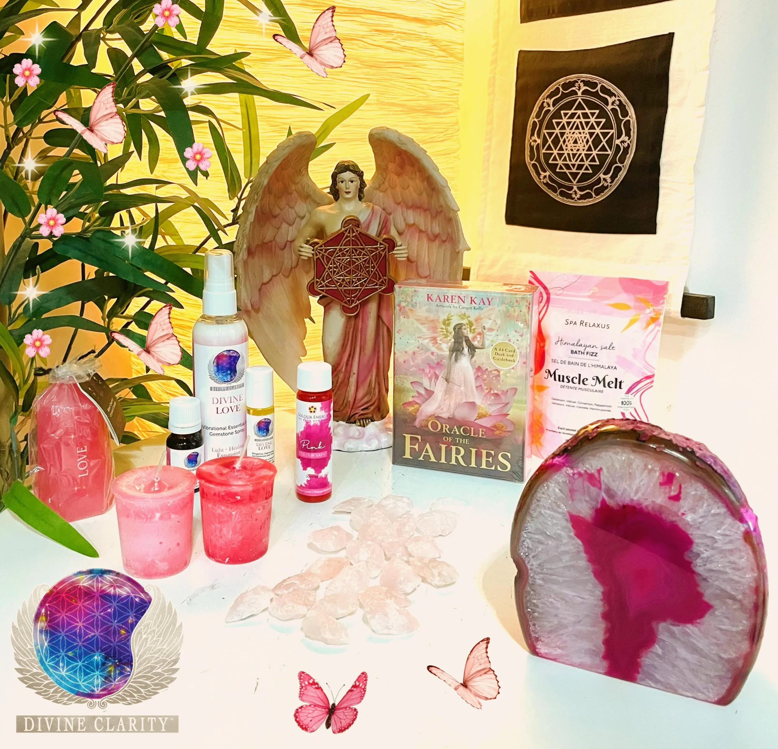 Are you ready for Mothers Day? 🩷

✨We&rsquo;re here 9am - 7pm today! Come stop by our shop at 2071 Portage Avenue and check out all our new magical goodies we have to offer! ✨

🍃We also have an online shop: www.divineclarity.com 
Open 24/7, where y
