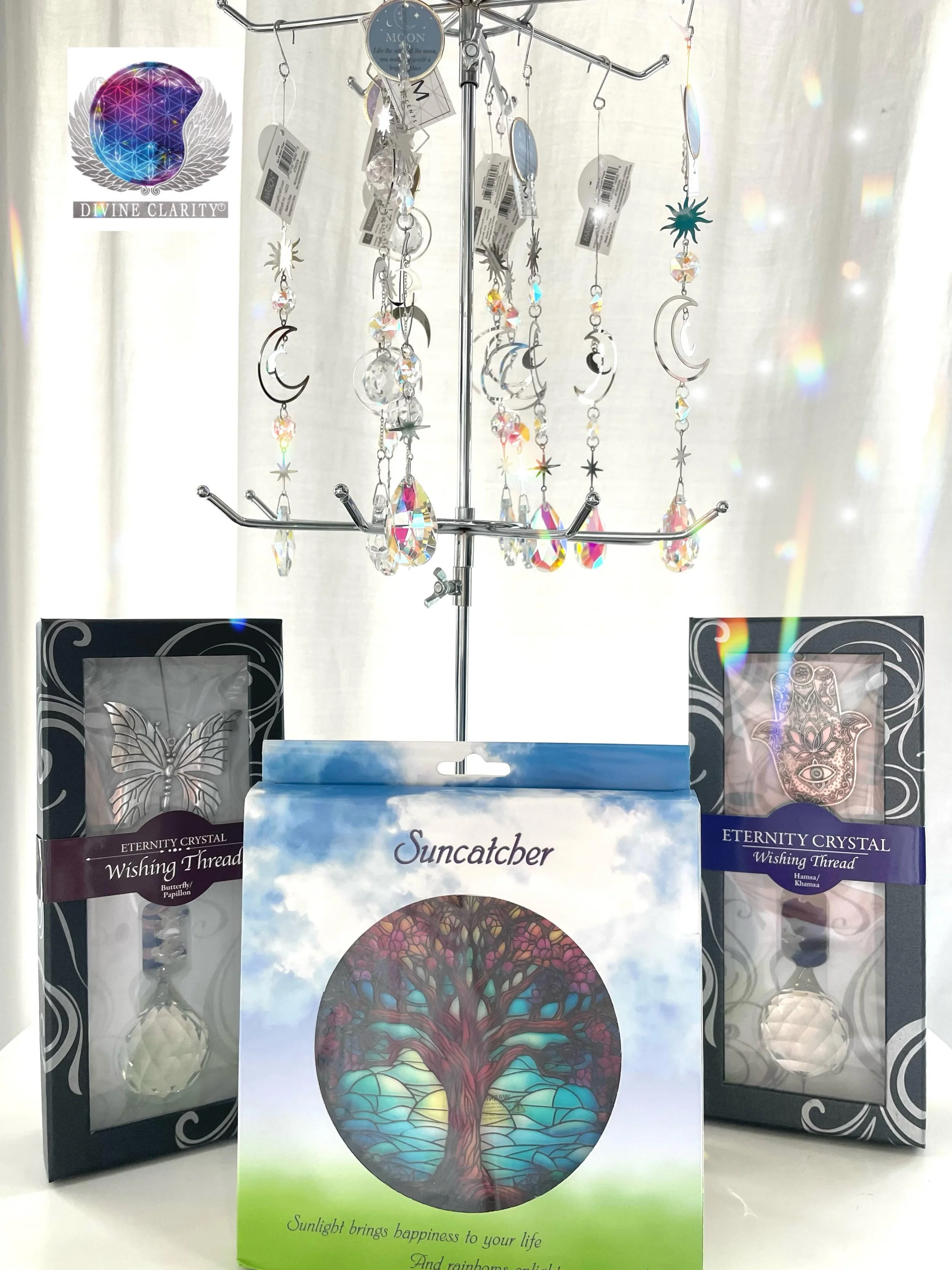 💎Today is the last day of our Mother&rsquo;s Day Sale! Come check out our hanging crystals, sun catchers and wind chimes, all 20% off!💎

🔮 We&rsquo;re open 10am - 5pm today! Come stop by our shop at 2071 Portage Avenue and check out all our new ma