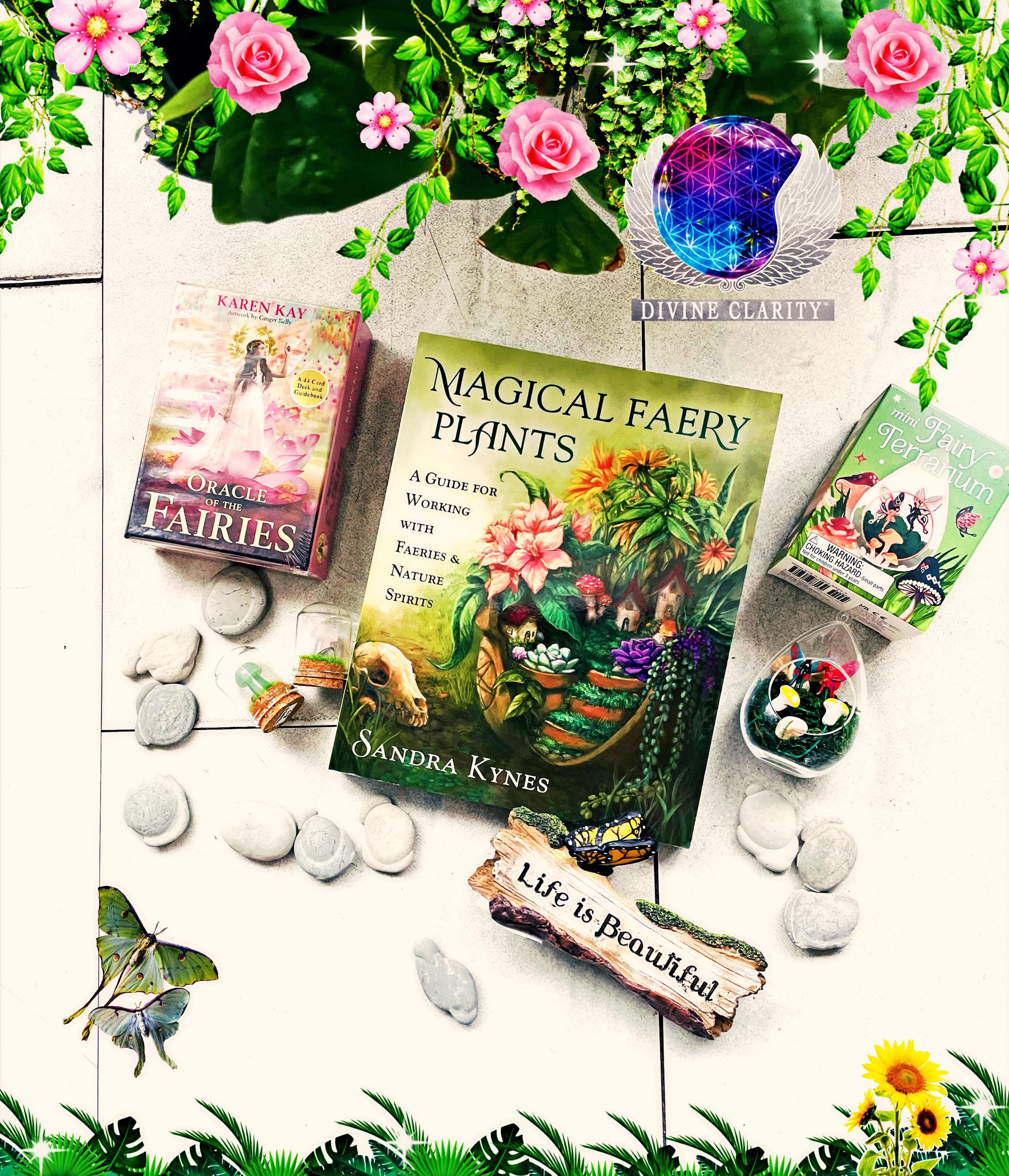 Do you love Fairies? 🧚 

Come visit us today at 2071 Portage Ave between 10am &amp; 6pm and see all the different Fairy items we have for you 🧚&zwj;♀️ ✨

✨We also have an online shop: www.divineclarity.com 
Open 24/7, where you can check out everyt