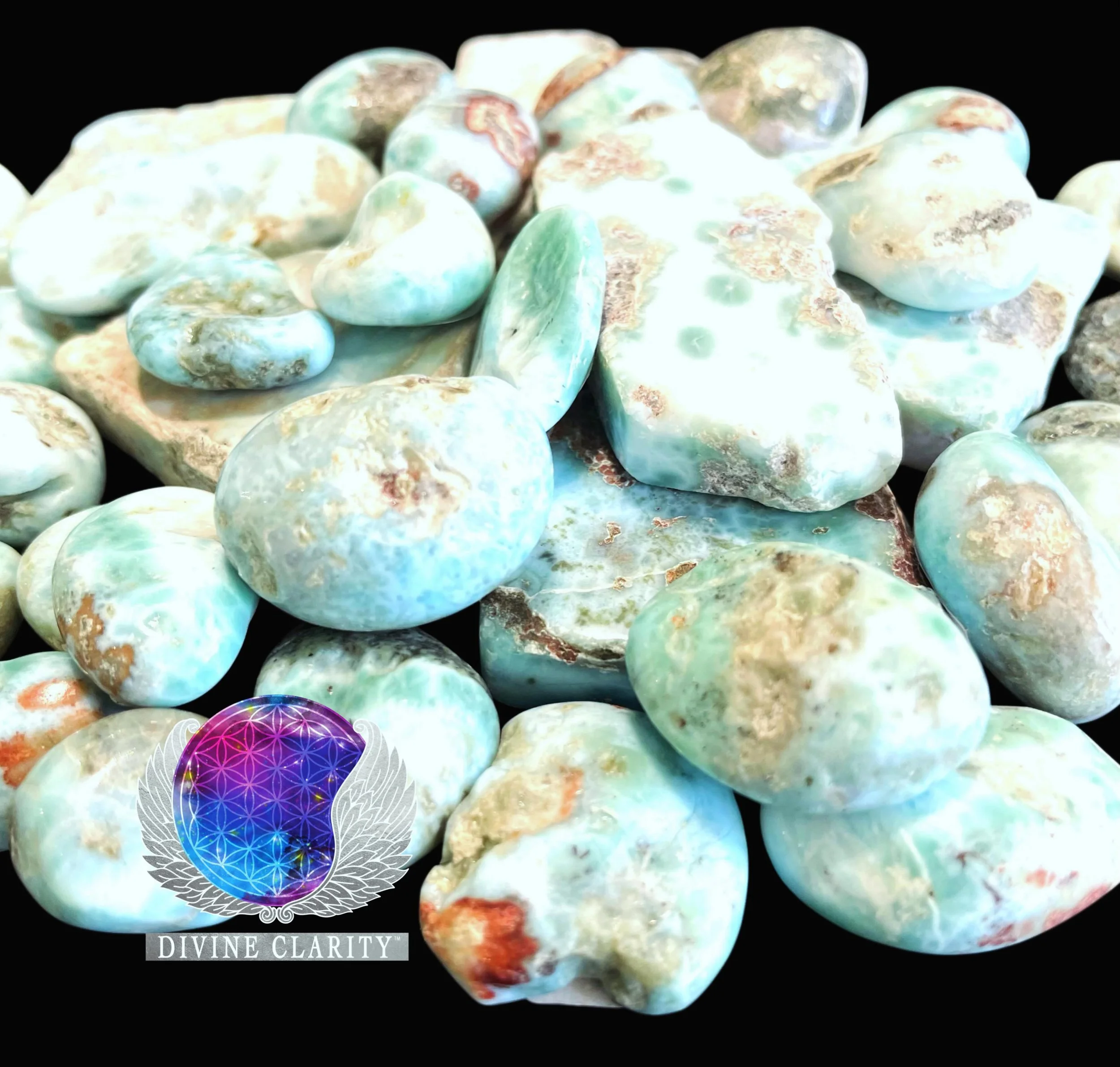 🩵CRYSTAL OF THE WEEK 🩵

This weeks Crystal of the Week is Larimar ✨

Larimar is often called the &ldquo;Stone of Atlantis&rdquo; as it is aligned with the water element as well as the Divine Feminine 🌸
It is also called the &ldquo;Goddess Stone as