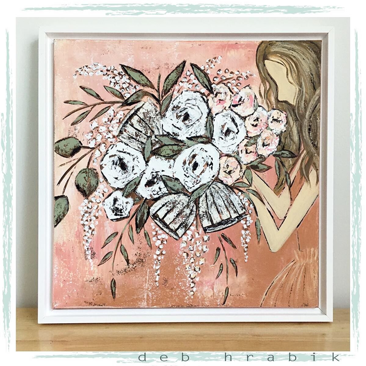 Sunday ....
A sweet reminder to take in the beauty of the earth. 
&ldquo;Lord of all- to thee we raise, this, our hymn of grateful praise&rdquo;.
.
.
#flowerpainting #flowerpaintings #bouquet #bouquetofflowers #flowergirl #bridesmaids #weddingart #de