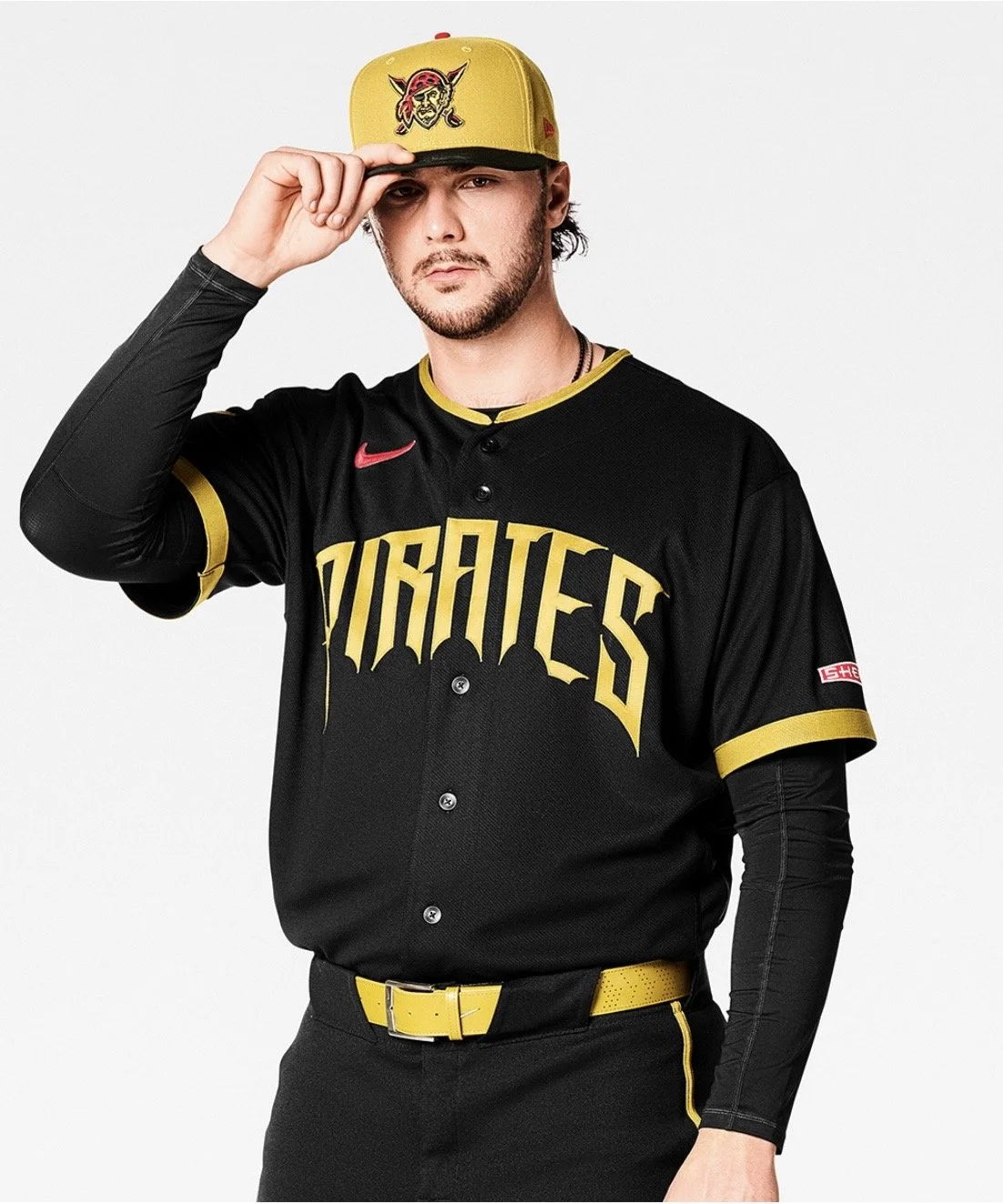 Grooming on Paul Skenes of The Pirates for MLB/ NIKE