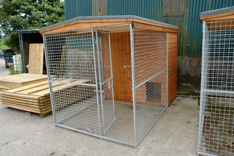 huge dog kennel