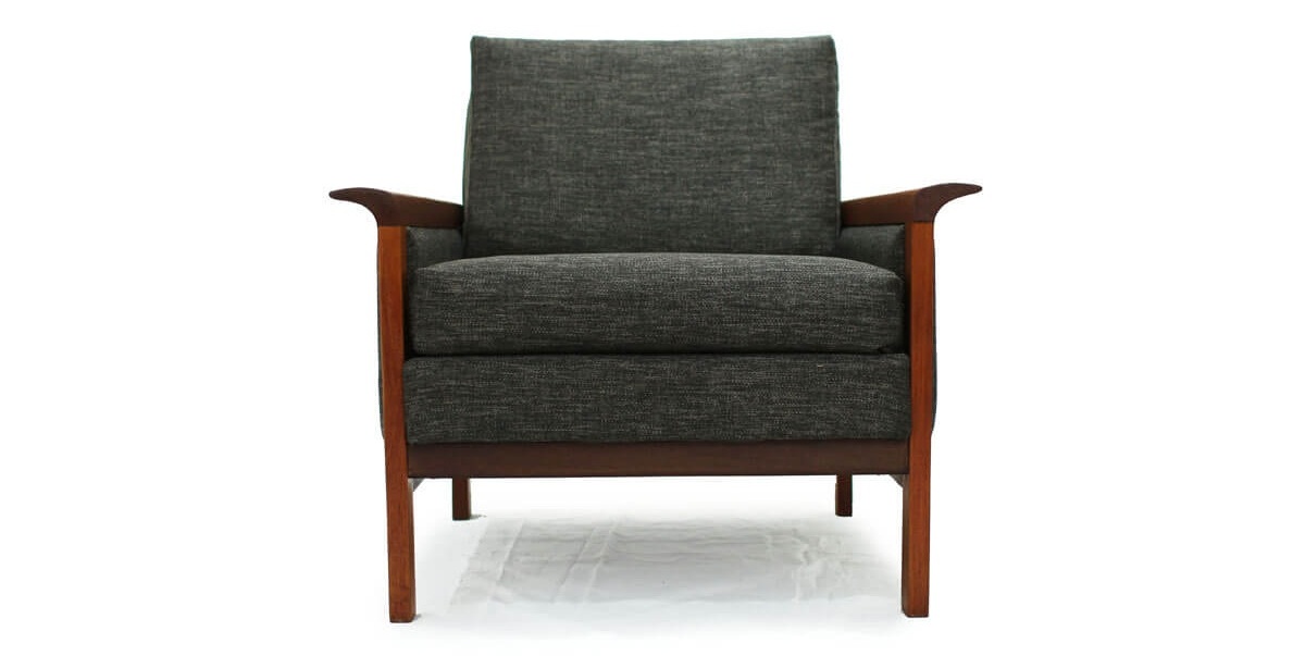 Danish 1960's Hans Olsen Side Chair - Width: 28.75" | Depth: 28.5" | Seat Height: 16" | Back Rest Height: 26.25"