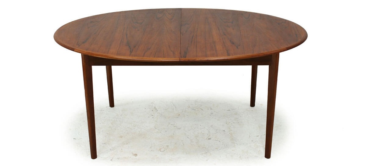 Extendable Oval Teak Dining Table - Length: 63.5" | | Length Fully Extended 84" | Width: 42" | Height: 28.75"