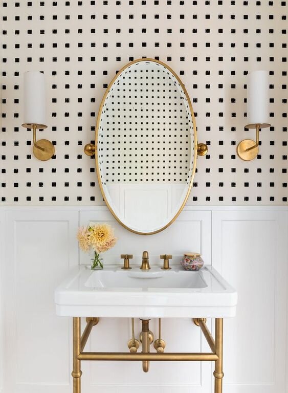 Wallpaper in the Bathroom - Pros, Cons & How to do it the Right Way —  Interior Design Toronto