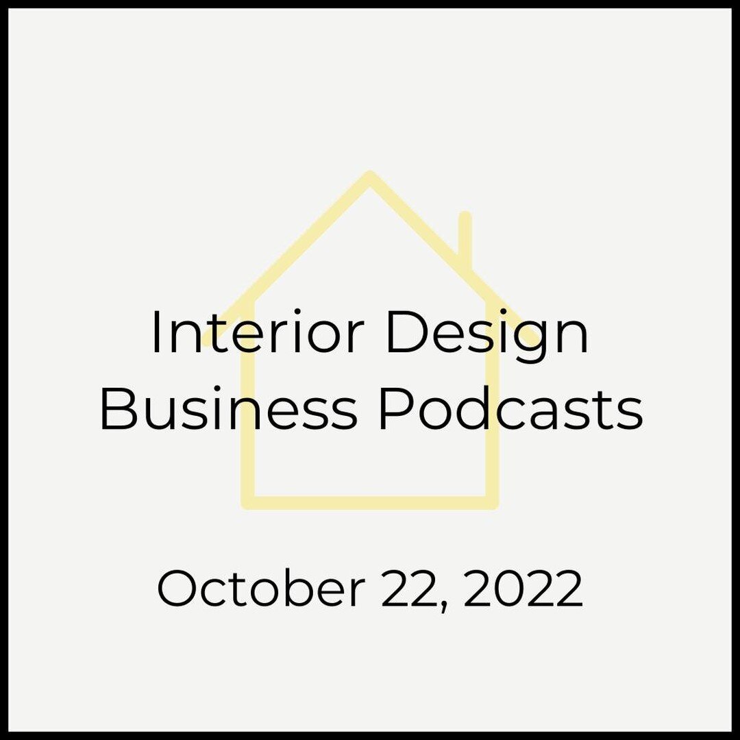 Over at @interior_designher , we got two great interior design business podcasts for y'all today
.
Terri Taylor from @interiordesignbusinessacademy  did a great episode on budget mistakes
.
Kate Hatherell  from The Interior Designers Hub interviewed 