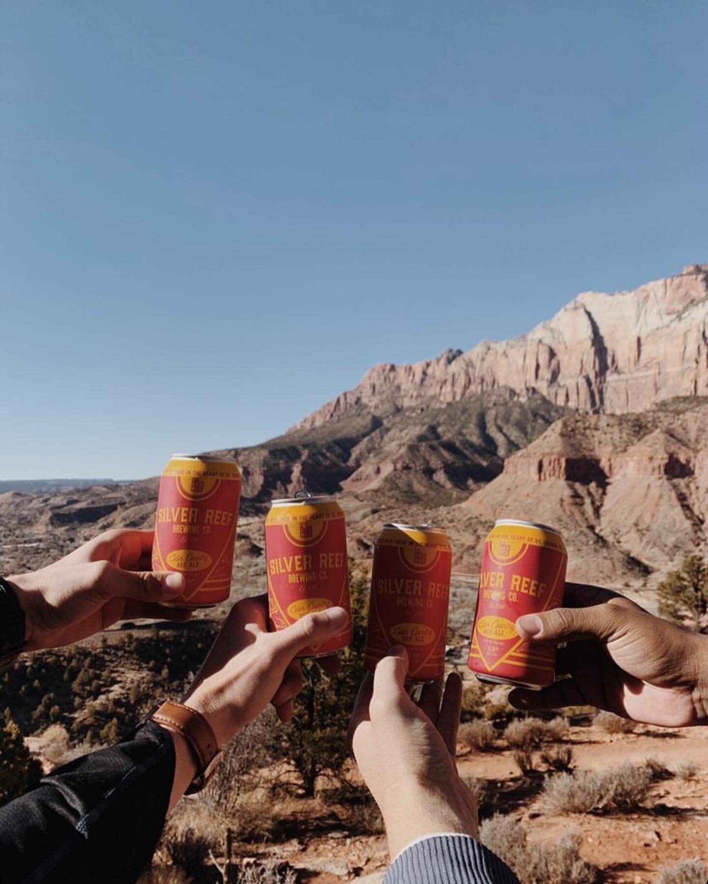 Awesome shots of our Color Country Red being enjoyed in the great outdoors 🍺🌲 @evan_gaylord 

#craftbeer #utahbeer #brewery #stgeorgebrewery #stgeorgeutah #utahbrewers #dixiestate #beerme #instabeer #redale #greatoutdoors #utahisrad #utahgram #beer