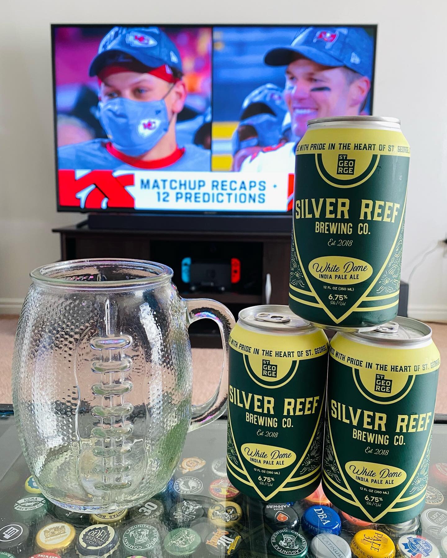 Stop by the brewery today and tell us who you think will win the Super Bowl !! And while you&rsquo;re here, grab some beer to keep you hydrated during tomorrow&rsquo;s game 🏈🍺
Open 12-5pm! 

#instabeer #beerme #craftbeer #utahbeer #utah #stgeorge #
